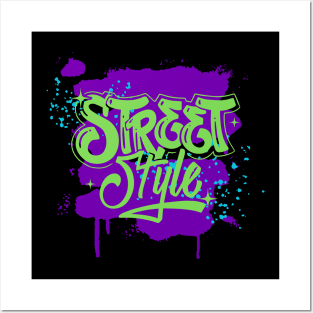 STREET STYLE CITY DESIGN Posters and Art